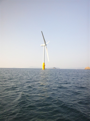 五島沖浮体式洋上風力
