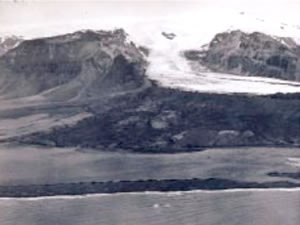 アイスランドのバトラ氷河（1931年）