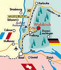 バルトキルヒ市　位置図