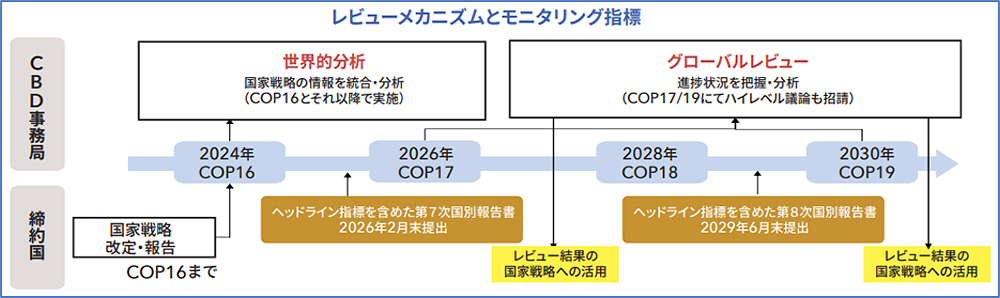 COP15(2022年)以降の作業の流れ(出典:環境省(2023))