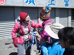 2013年7月の富士登山