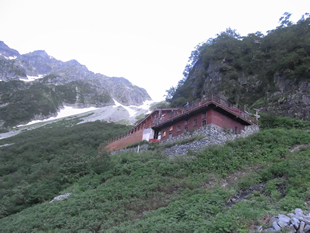 涸沢の山小屋