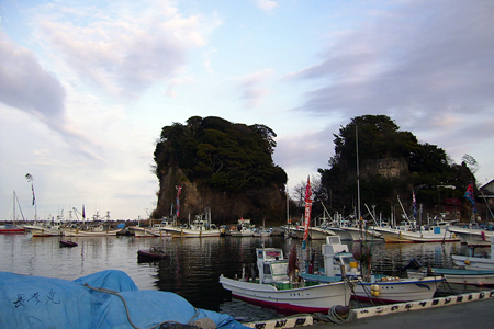 平潟港 2008年12月