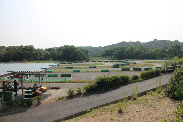 かつてあったゴーカート場（2013年9月）