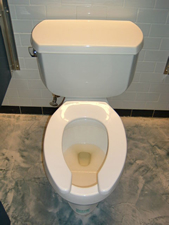 トイレには再生水が使われている
